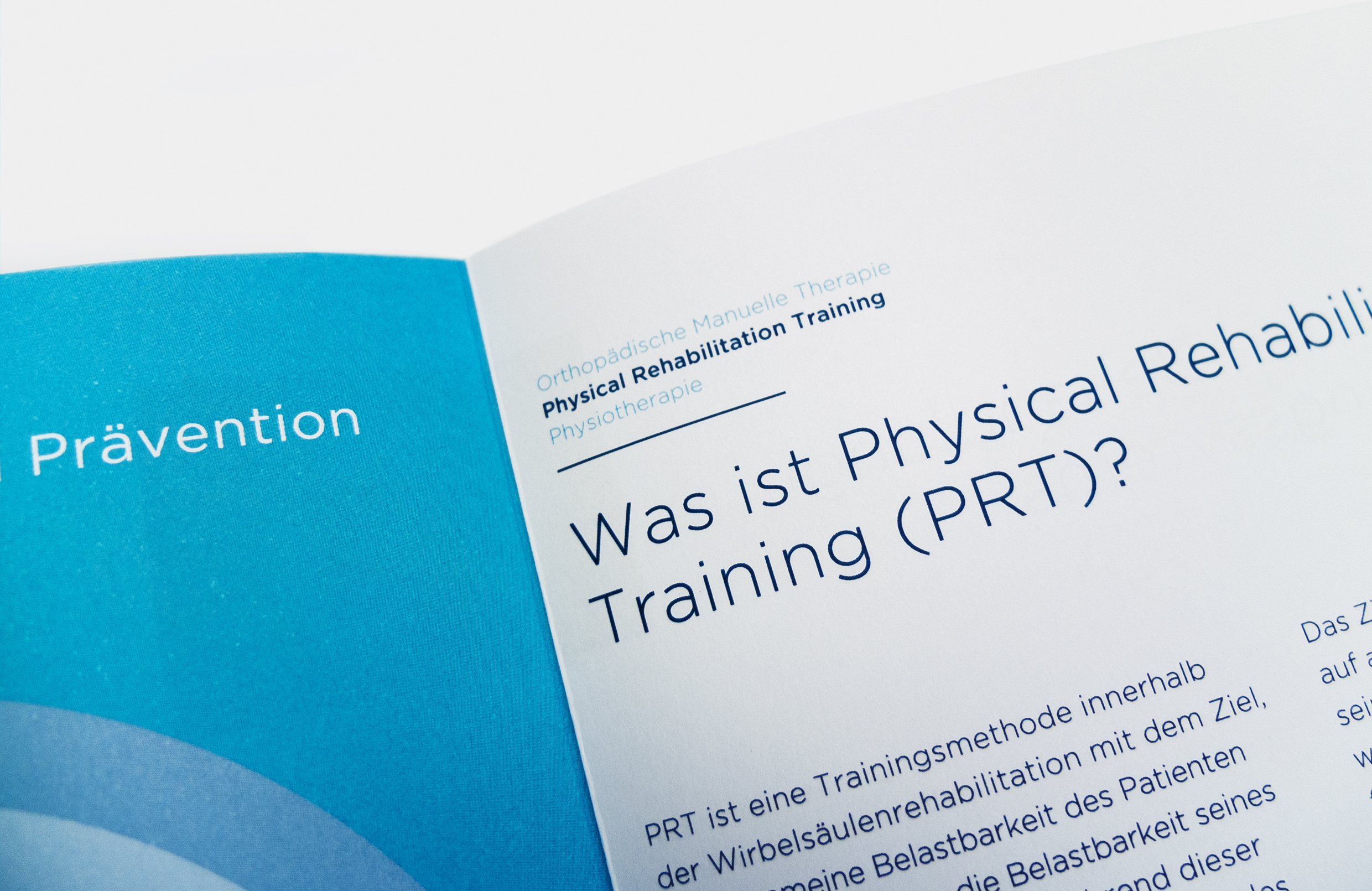 Physiotherapeut Tieman-Typographie