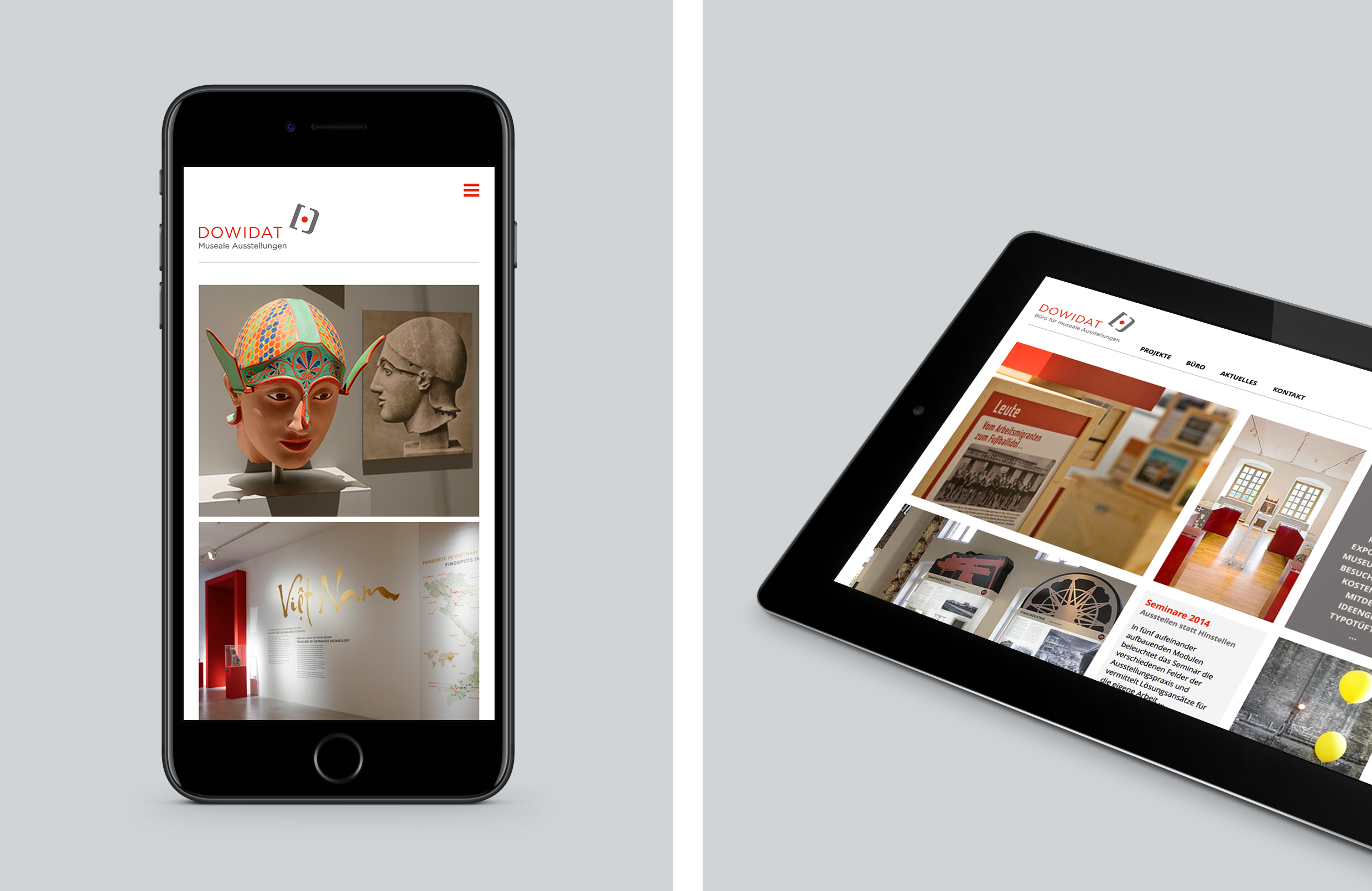 Museum-Webdesign