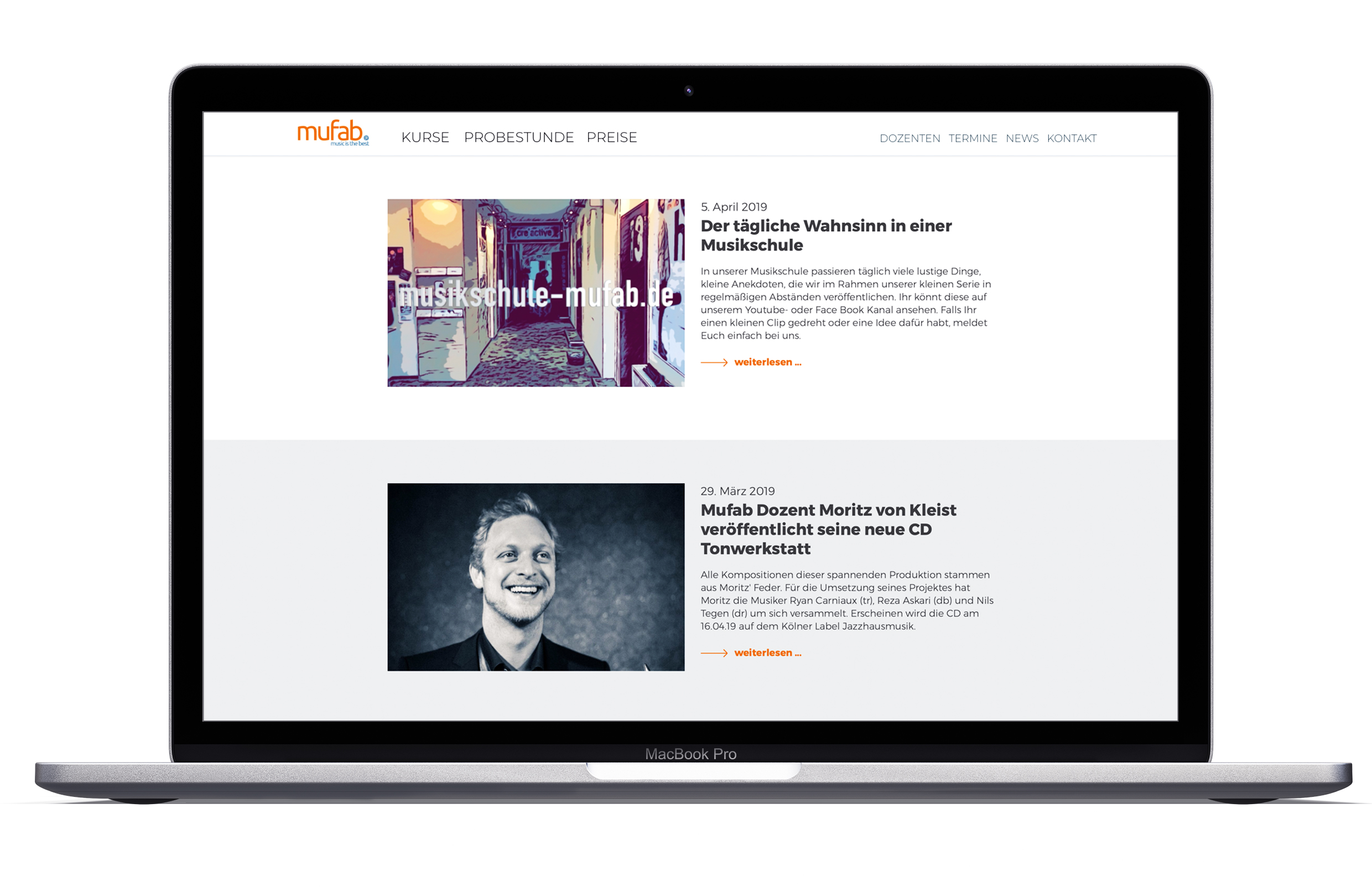 mufab-Webdesign und Entwicklung